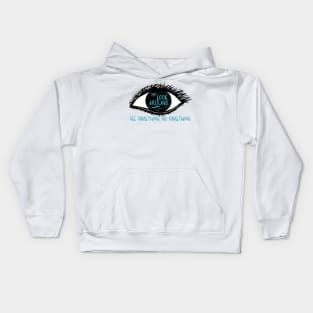 Awareness With The Eyes Kids Hoodie